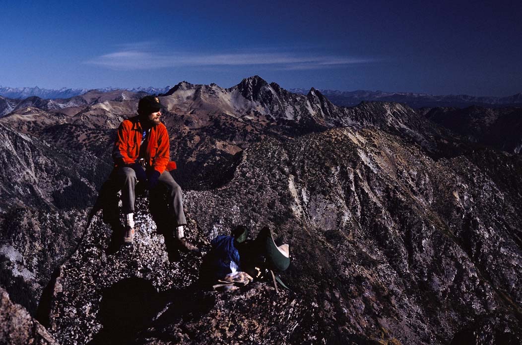198710502 ©Tim Medley - North Ridge, Mt. Stuart, Alpine Lakes Wilderness, Washington