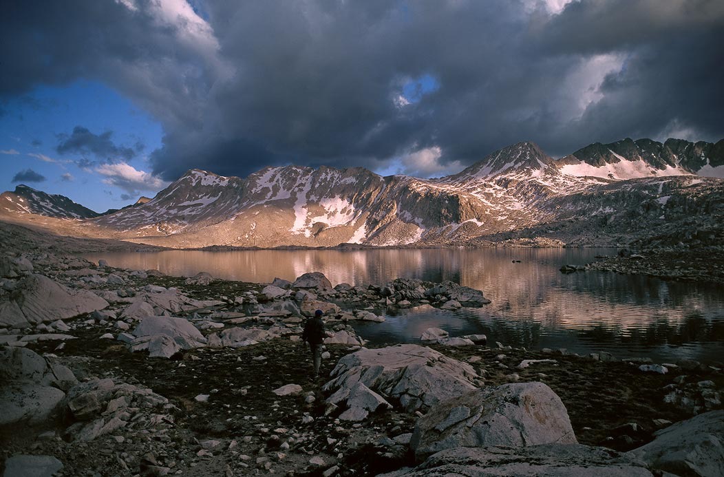 1991CA01060 ©Tim Medley - Wanda Lake, Goddard Divide, John Muir TR, Kings Canyon NP, CA