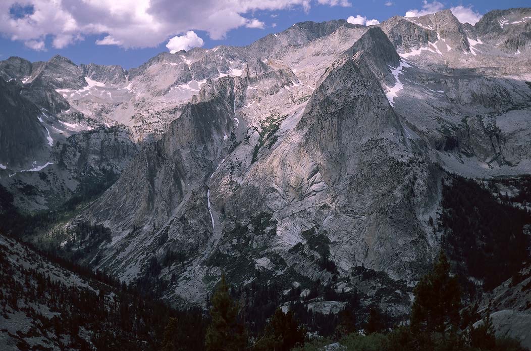 1991CA01640 ©Tim Medley - Le Conte Canyon, Black Divide, Bishop Pass TR, Kings Canyon NP, CA
