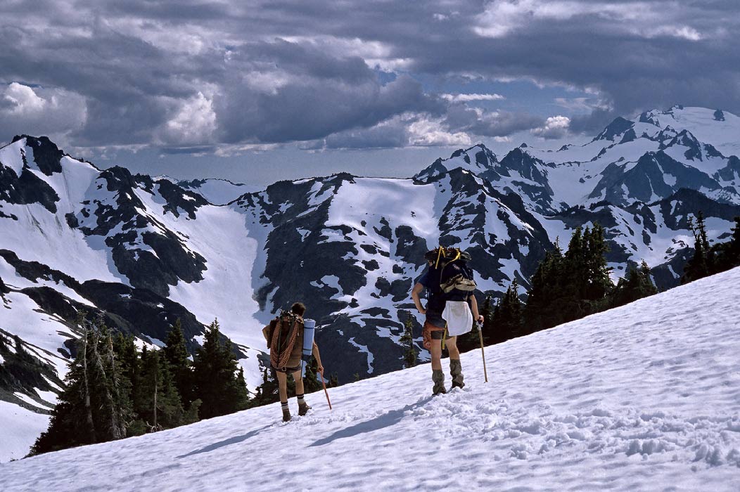 198706210 ©Tim Medley - Dodger Point to Snagtooth Col, Olympic National Park, WA