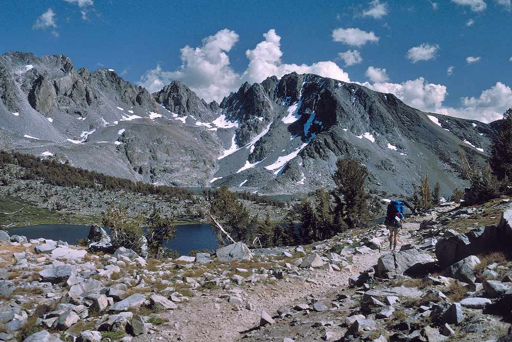 1993CA0225 ©Tim Medley - Duck Lake, Duck Pass Trail, John Muir Wilderness, CA