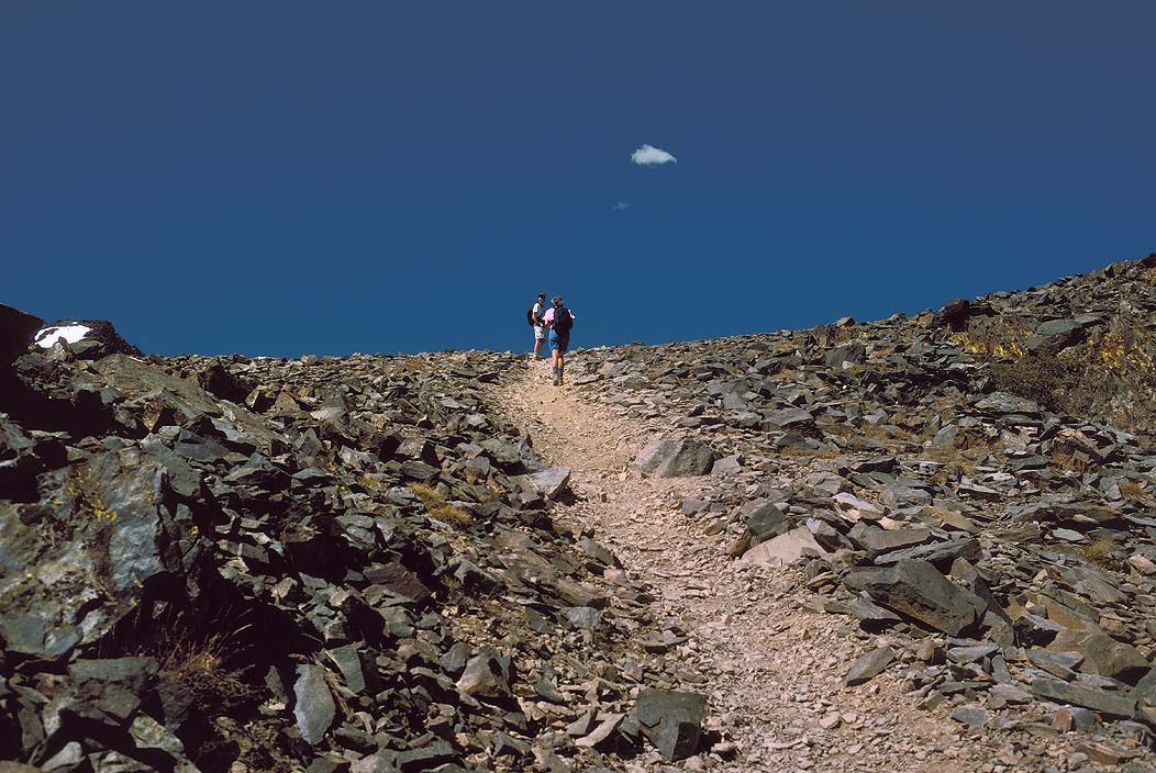 1993CA0129 ©Tim Medley - Ruby Peak, Mono Pass Trail, John Muir Wilderness, CA