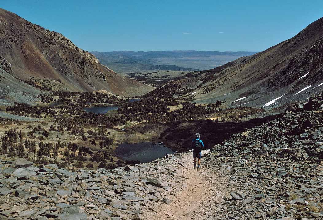 1993CA0132 ©Tim Medley - Bear Creek Spire, Mono Pass Trail, John Muir Wilderness, CA