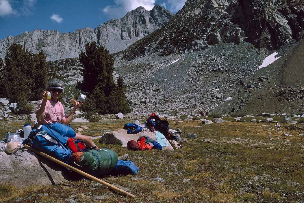 1993CA0236 ©Tim Medley - Lake Virginia, John Muir/Pacific Crest Trail, John Muir Wilderness, CA