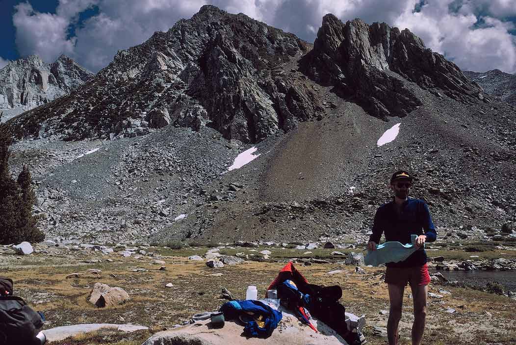 1993CA0302 ©Tim Medley - Lake Virginia, John Muir/Pacific Crest Trail, John Muir Wilderness, CA