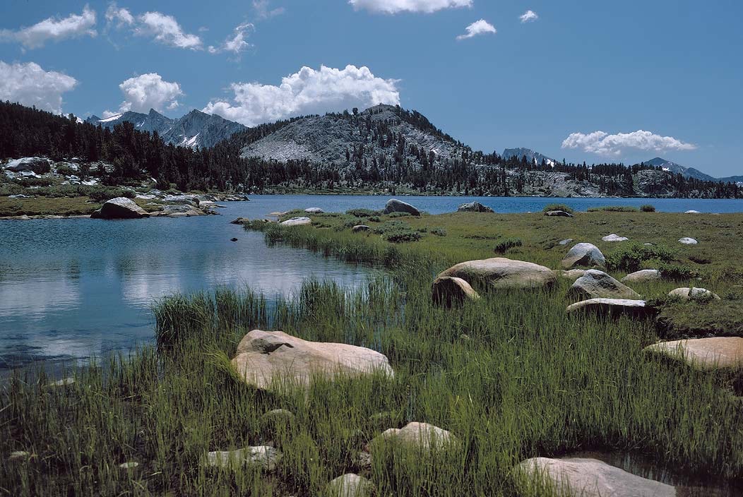 1993CA0303 ©Tim Medley - Lake Virginia, John Muir/Pacific Crest Trail, John Muir Wilderness, CA