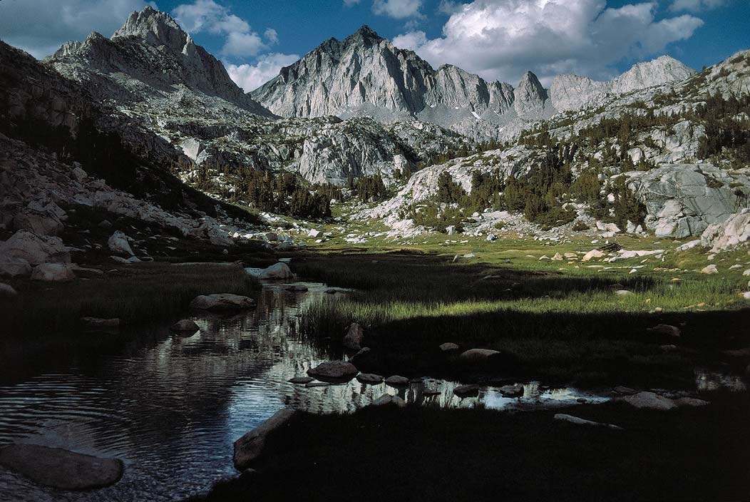1993CA0413 ©Tim Medley - Laurel Creek, Red and White Mtn., John Muir Wilderness, CA