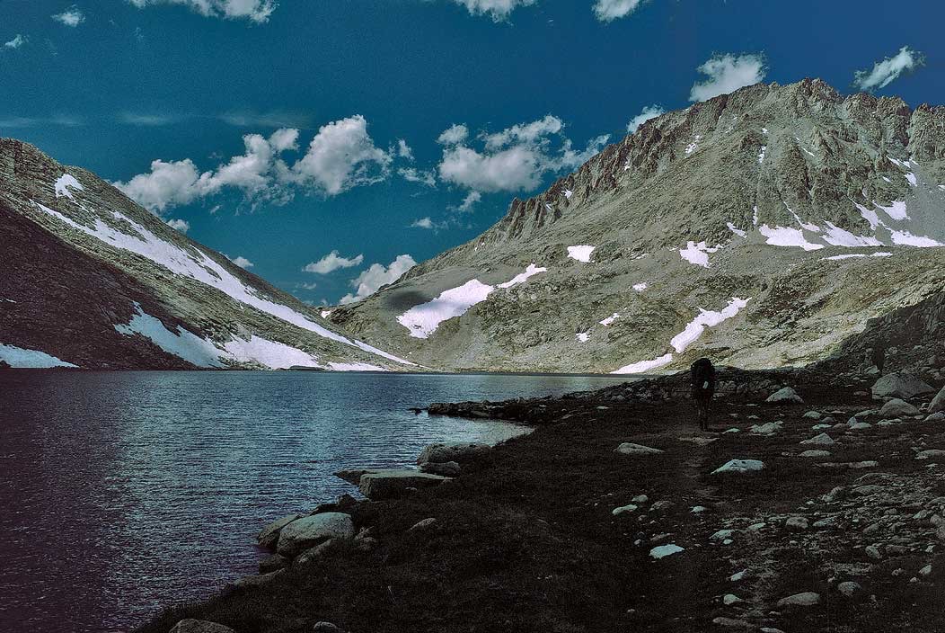 1993CA0526 ©Tim Medley - Lake Italy, Mt. Hilgard, John Muir Wilderness, CA