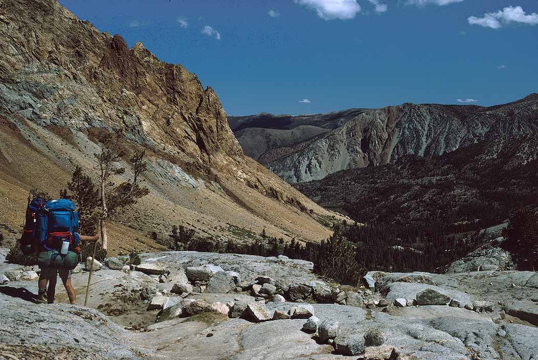 1993CA0718 ©Tim Medley - Piute Crags, Piute Pass Trail, John Muir Wilderness, CA