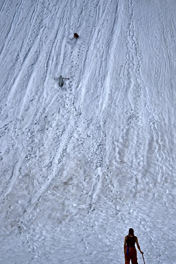 198706316 ©Tim Medley - Glissade, Mt. Olympus, Olympic National Park, WA