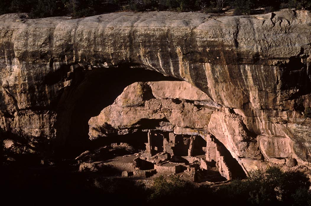 198710607 ©Tim Medley - Oak Tree House, Fewkes Canyon, Mesa Verde National Park, CO