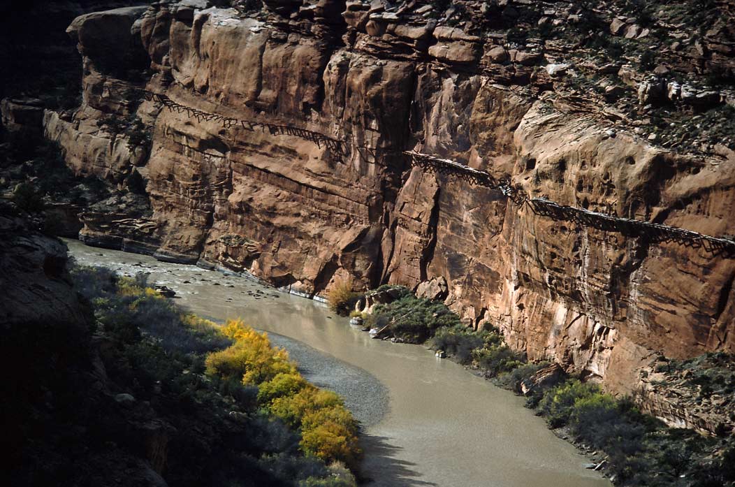 198711431 ©Tim Medley - Hanging Flume, Dolores River, CO